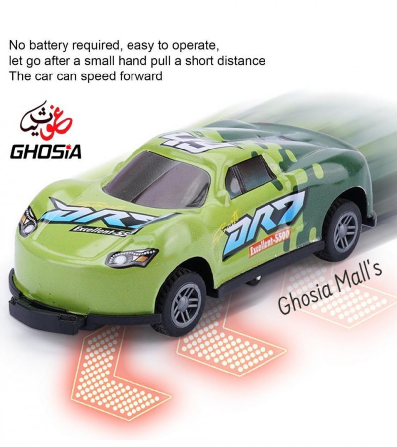 5 pcs Car Toy Action Kids Alloy Toy Car Pull Back Car Ejection Jumping Car