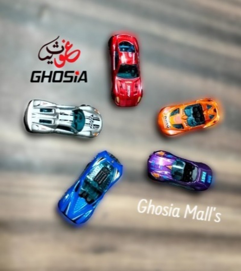 Hot Wheels Style Die-cast Vehicles Set of 5 Cars