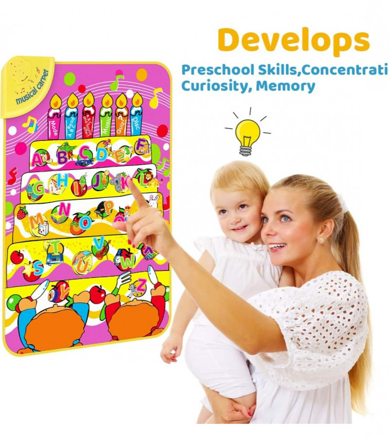 Learning English Educational battery operated Musical English Carpet ABC Learning/Songs/Quiz