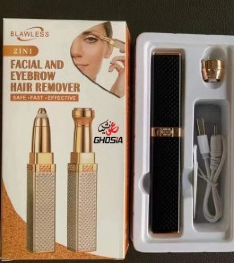Original Flawless 2in1 eyebrow trimmer and hair remover for women Original Rechargeable