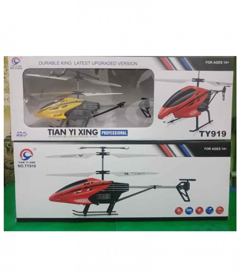 Remote Control Helicopter Ty919 Helicopter Yellow Rc Helicopter