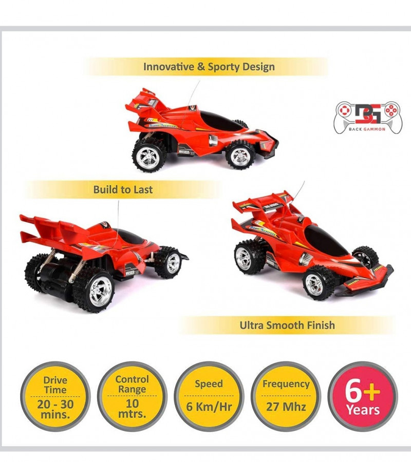 X Gallop - High Speed Racing Car with 3D Light and Sound, Chargeable RC Car